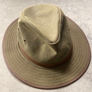 Orvis Mens Outback waxed hat